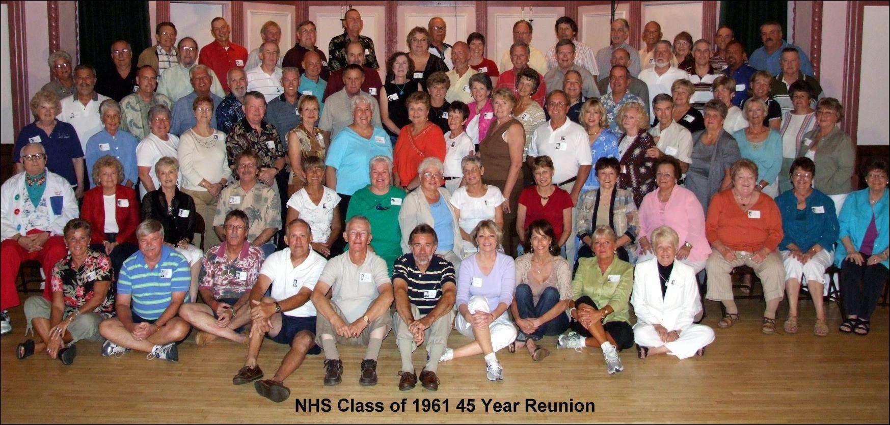 NHS Class of 1961 - 45 Year Reunion