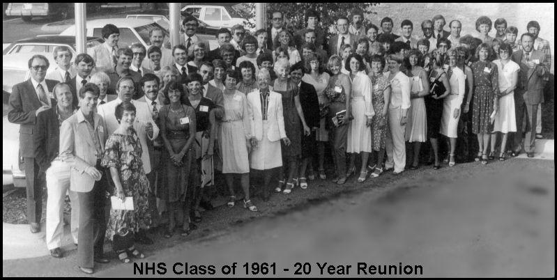 NHS Class of 1961 20th Reunion