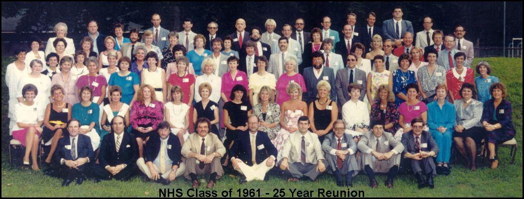 NHS Class of 1961 25th Reunion